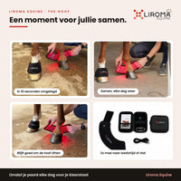 Sfeerplaat met vier momenten: The Hoof omleggen, gebruiken en meenemen