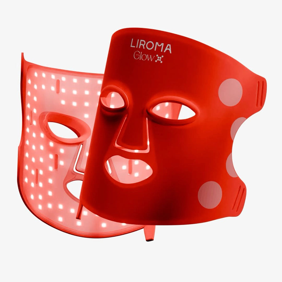 Liroma GLOW led masker voor rood licht therapie voor een stralende huid