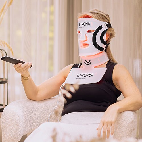 Led Masker LED masker gezicht | Gezichtsmasker rood licht en infrarood – Liroma