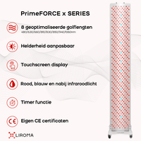 PrimeFORCE RL600 (Rood licht therapie) - Liroma